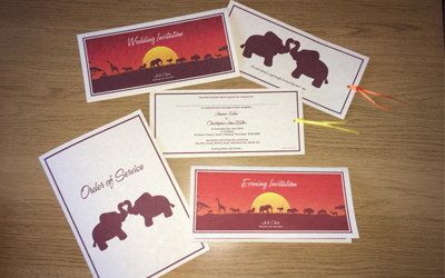 wedding stationery